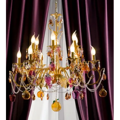 Zdjęcie Luksusowy żyrandol do pięknych wnętrz - Euro Lamp Art