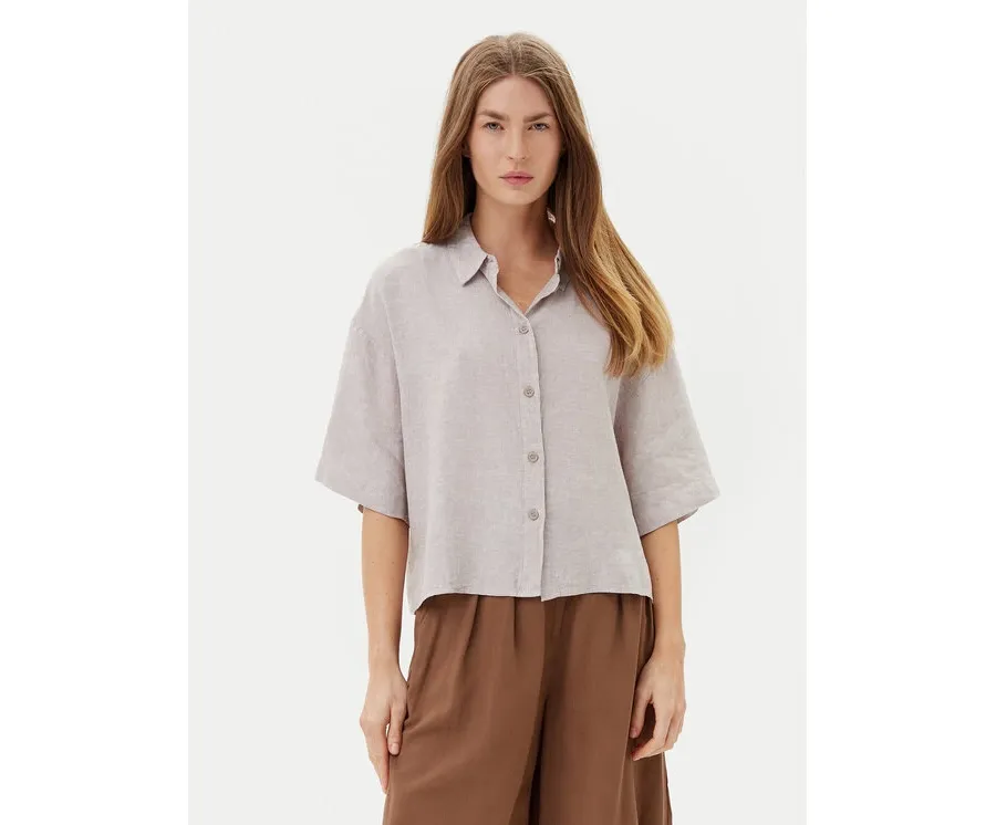 obrazek 1 Vero Moda Koszula Linn 10306820 Szary Relaxed Fit