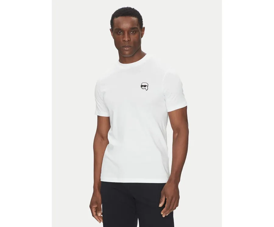 obrazek 1 KARL LAGERFELD T-Shirt 755710 500224 Biały Regular Fit