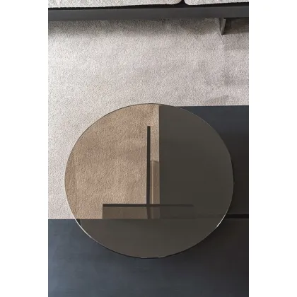 Zdjęcie Luksusowy szklany stolik kawowy w stylu minimalistycznym