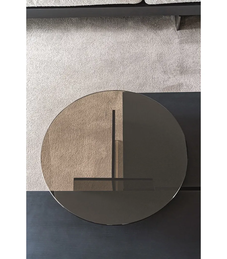 obrazek 1 Luksusowy szklany stolik kawowy w stylu minimalistycznym