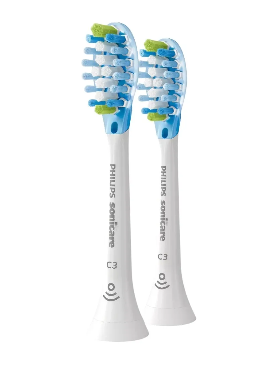 obrazek 1 Philips Sonicare C3 Premium Plaque Defence HX9042/17 Końcówki białe, 2 szt.