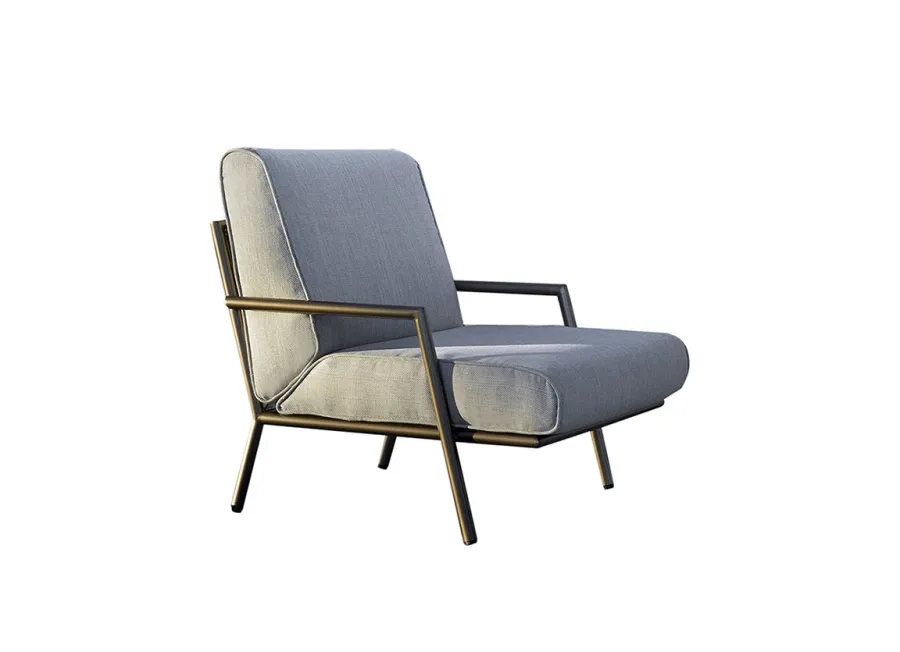 obrazek 1 Minimalistyczny fotel LUCIO do domu i ogrodu - Collecion Alexandra