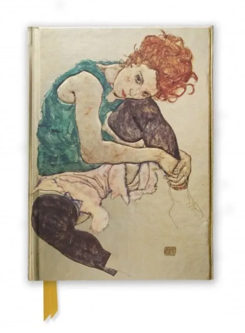 Picture Dziennik (Egon Schiele: Siedząca kobieta) - Flame Tree Publishing