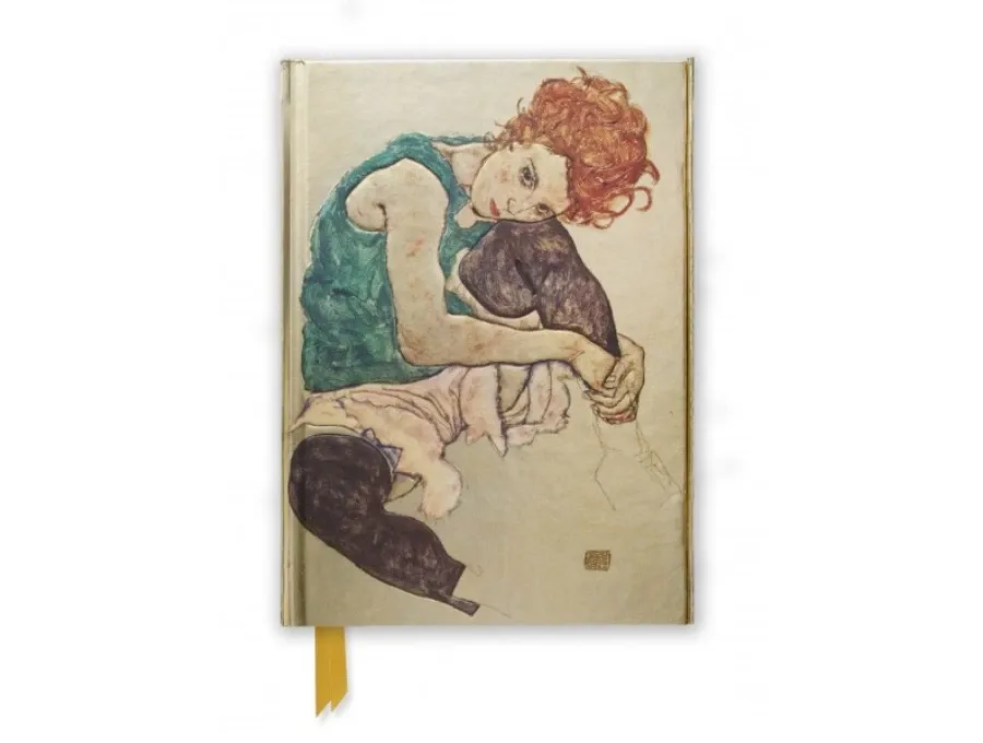 obrazek 1 Dziennik (Egon Schiele: Siedząca kobieta) - Flame Tree Publishing