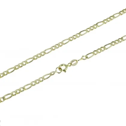 Zdjęcie Męski złoty łańcuszek 3+1 cm.50