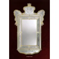 Picture Elegant rectangular Murano mirror