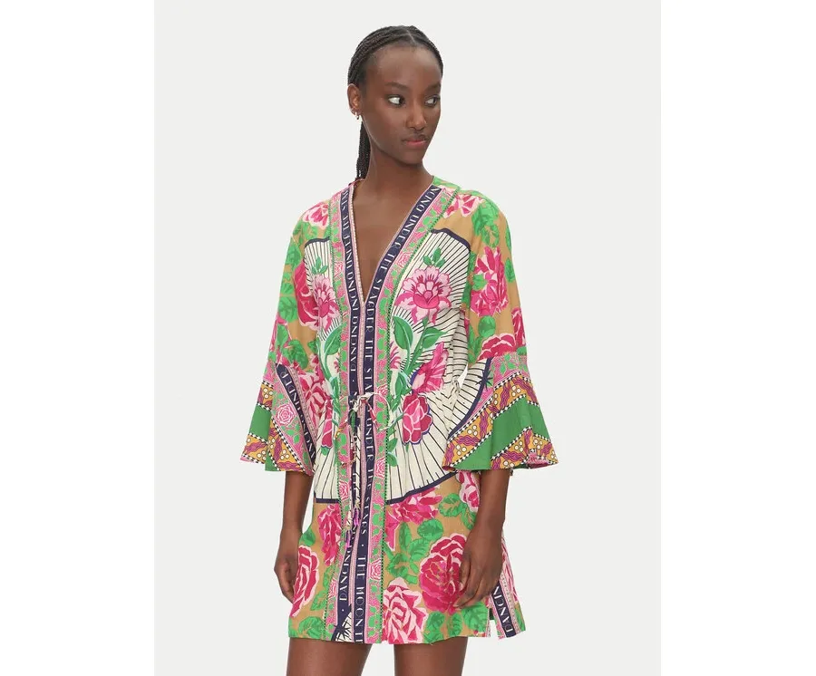 obrazek 1 Maaji Sukienka plażowa Cerice Bouquet Enjoyable PT2472CPO008 Kolorowy Regular Fit