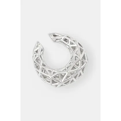 Zdjęcie Tom Wood nausznica srebrna Maze Ear Cuff 101431