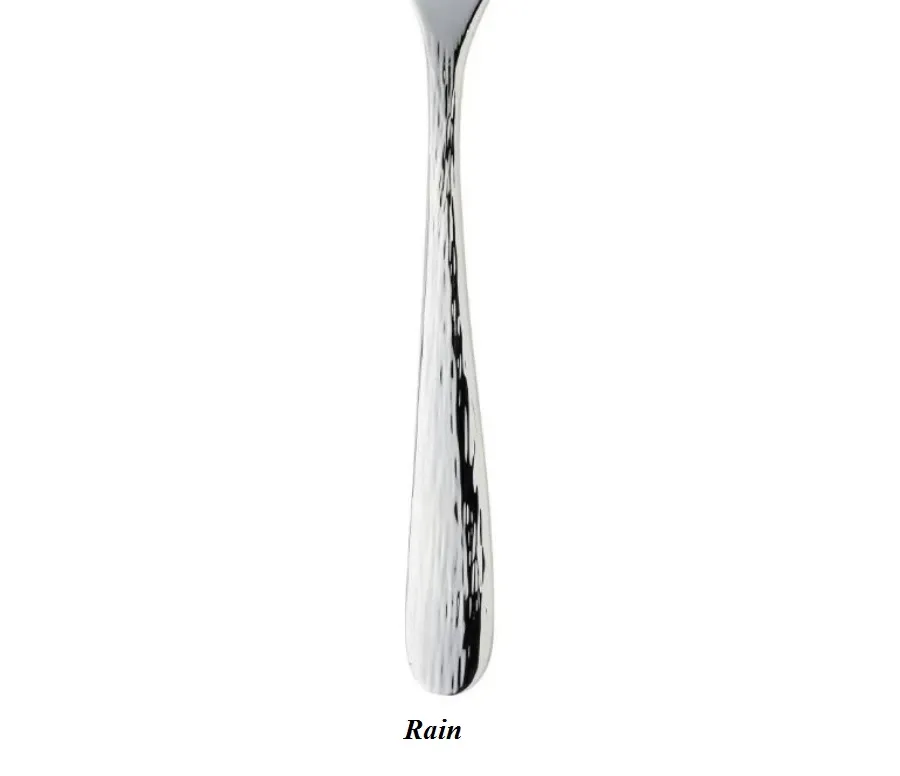 obrazek 4 Elegancki Nóż Stołowy Zanetto Rain - pozłacany lub posrebrzany