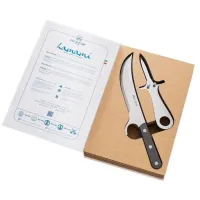 Zdjęcie Oryginalny komplet do ostryg i szampana - nóż + szabla