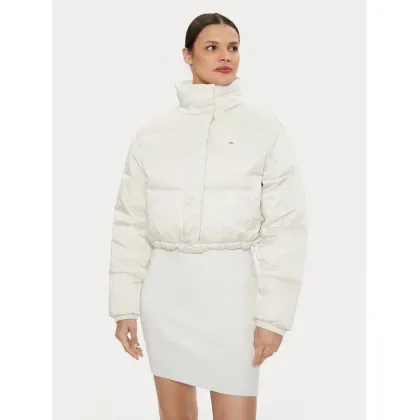 Zdjęcie Tommy Jeans Kurtka zimowa Satin DW0DW18292 Beżowy Regular Fit