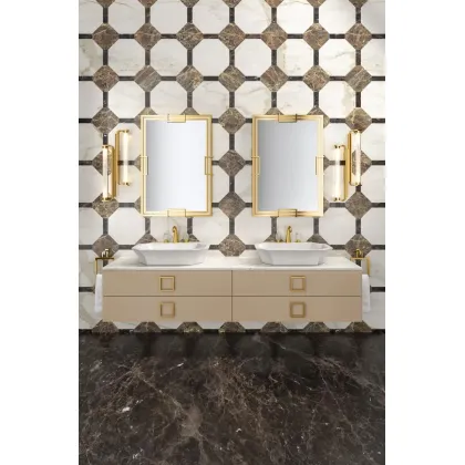 Zdjęcie Designerski zestaw włoskich mebli Daphne do stylowej łazienki