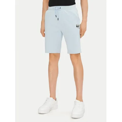 Zdjęcie KARL LAGERFELD Szorty sportowe 705014 552900 Niebieski Regular Fit