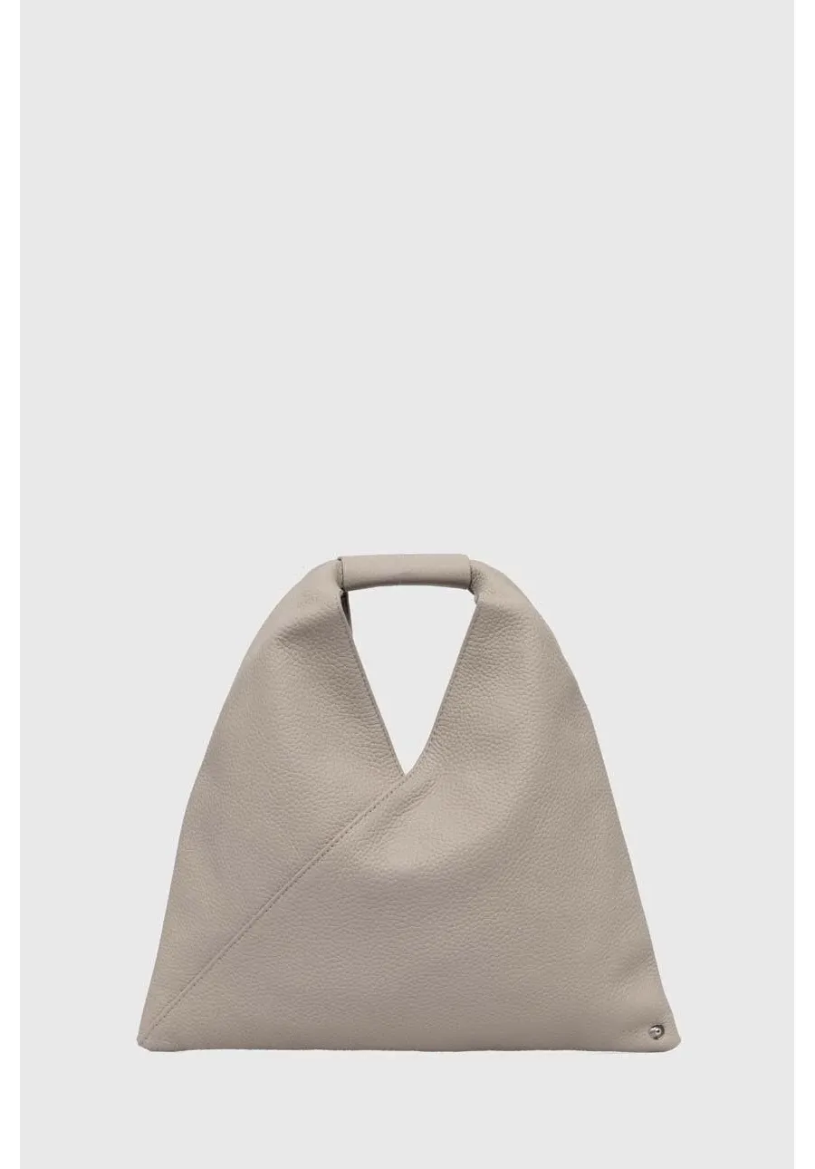 obrazek 1 MM6 Maison Margiela torebka skórzana kolor szary SB6WD0013