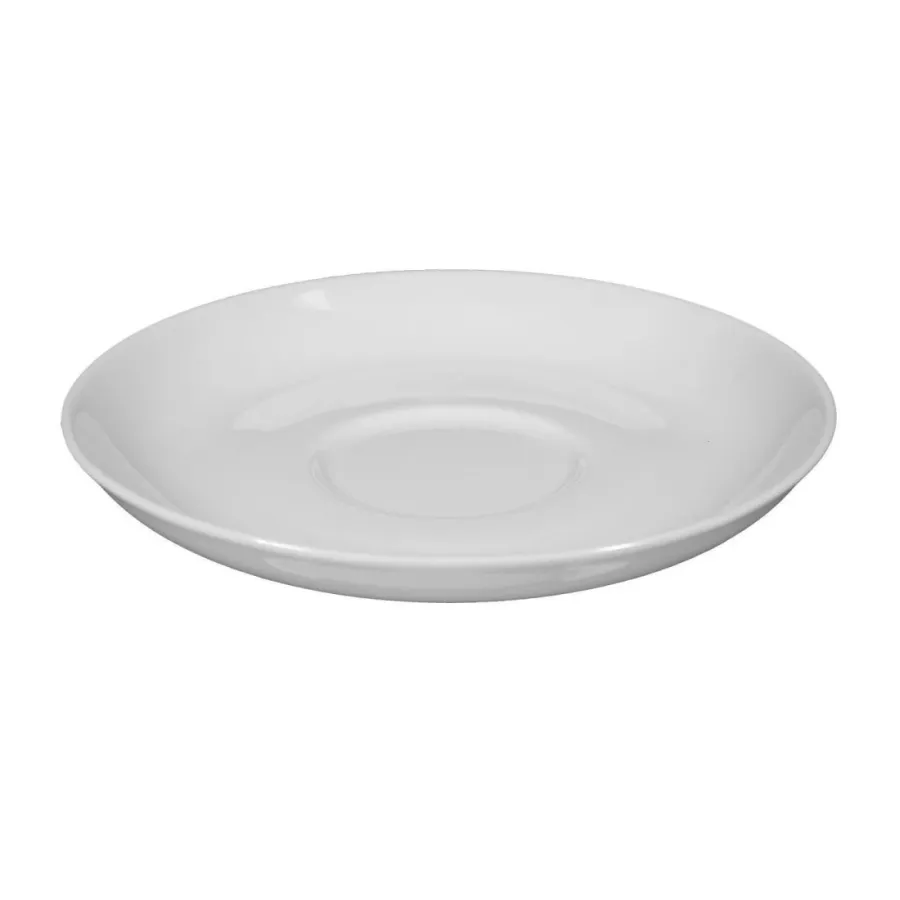 obrazek 3 Luksusowy mały biały spodek z porcelany - Seltmann Weiden