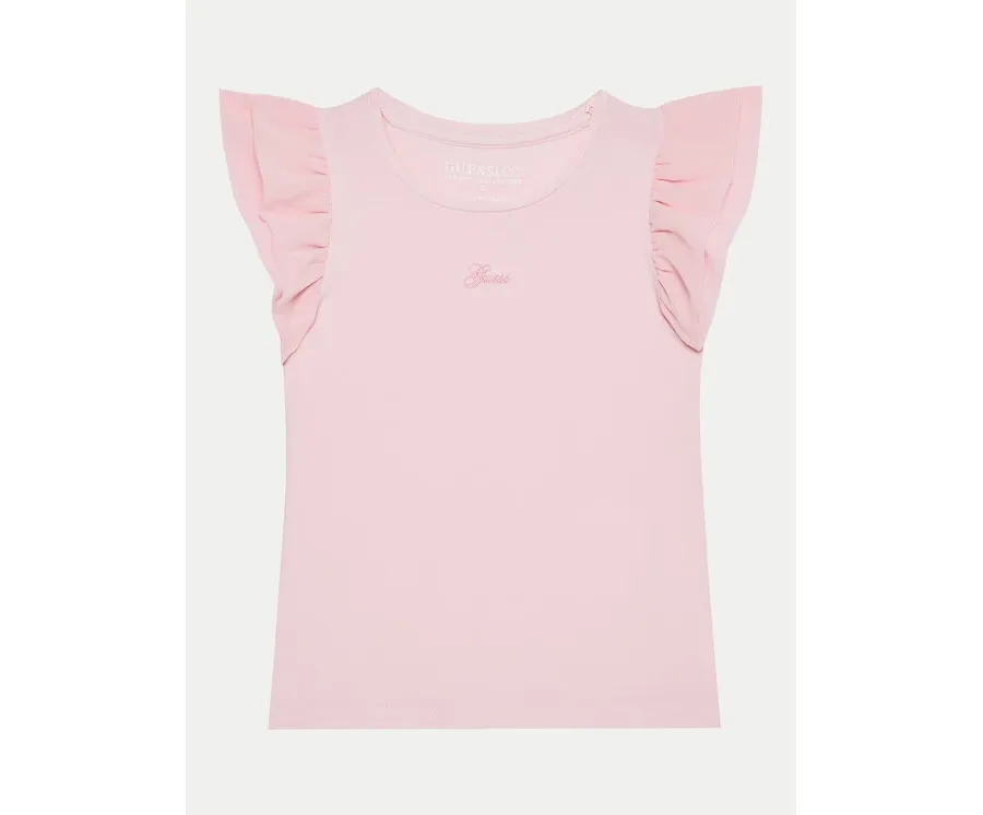 obrazek 1 Guess Bluzka K5RI22 K6YW4 Różowy Regular Fit