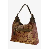 Picture A stunning handbag made of damask silk - terrida