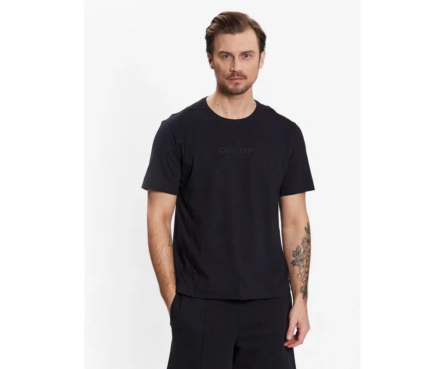 obrazek 1 Calvin Klein Performance T-Shirt S/S T-Shirt 00GMS3K108 Czarny Regular Fit