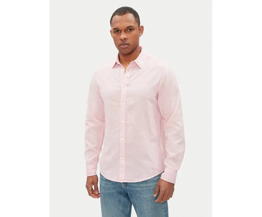 obrazek 1 Pepe Jeans Koszula Arnau PM308844 Różowy Regular Fit