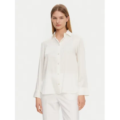 Zdjęcie Max Mara Koszula Kadiak 2516111027650 Écru Regular Fit