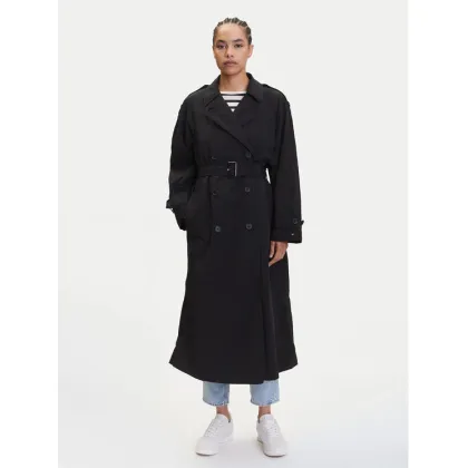 Zdjęcie Tommy Hilfiger Trencz WW0WW45632 Czarny Oversize