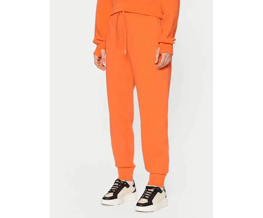 obrazek 1 Lacoste Spodnie dresowe XF0343 Pomarańczowy Regular Fit