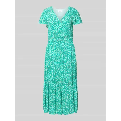 Zdjęcie Sukienka midi w stylu kopertowym