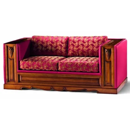 Zdjęcie Dwuosobowa antyczna sofa do wyjątkowego salonu