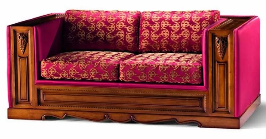 obrazek 1 Dwuosobowa antyczna sofa do wyjątkowego salonu