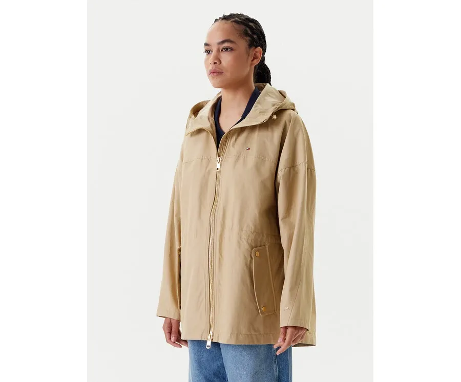 obrazek 1 Tommy Hilfiger Parka WW0WW45621 Beżowy Regular Fit