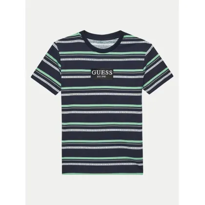 Zdjęcie Guess T-Shirt L4YI24 K8HM3 Granatowy Regular Fit