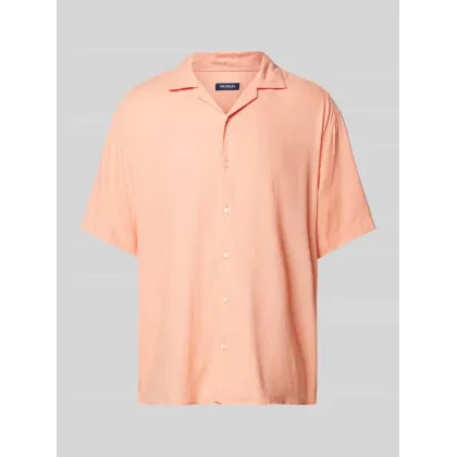 Zdjęcie Koszula casualowa o kroju tailored fit z kołnierzem z połami