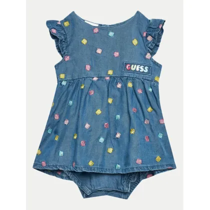 Zdjęcie Guess Sukienka codzienna S4GG17 WFBS0 Granatowy Regular Fit