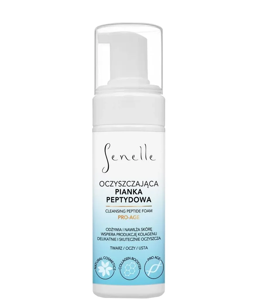 obrazek 1 Senelle Oczyszczająca pianka peptydowa 150ml 150 ml