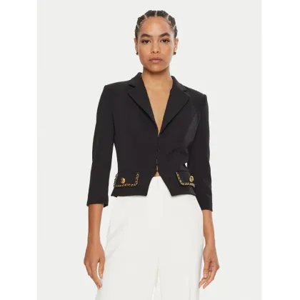 Zdjęcie Elisabetta Franchi Marynarka GI-T85-46E2 Czarny Regular Fit