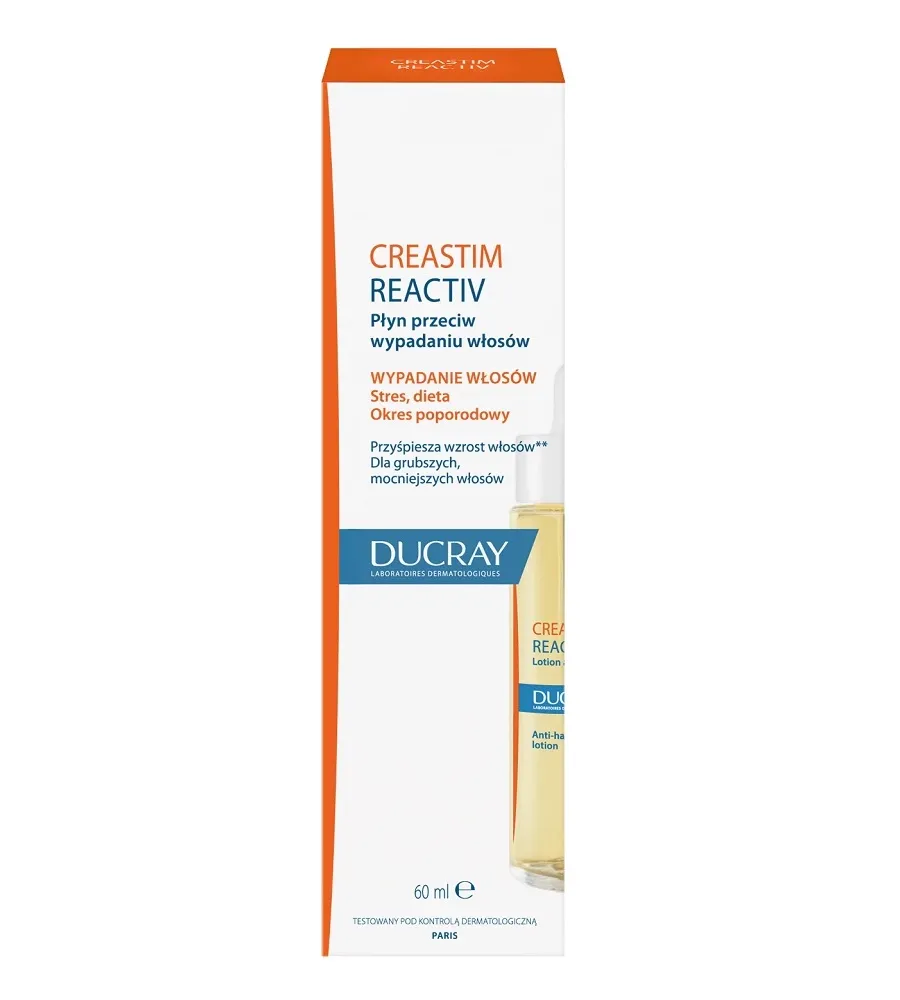 obrazek 1 Ducray Creastim Płyn przeciw wypadaniu włosów 60 ml