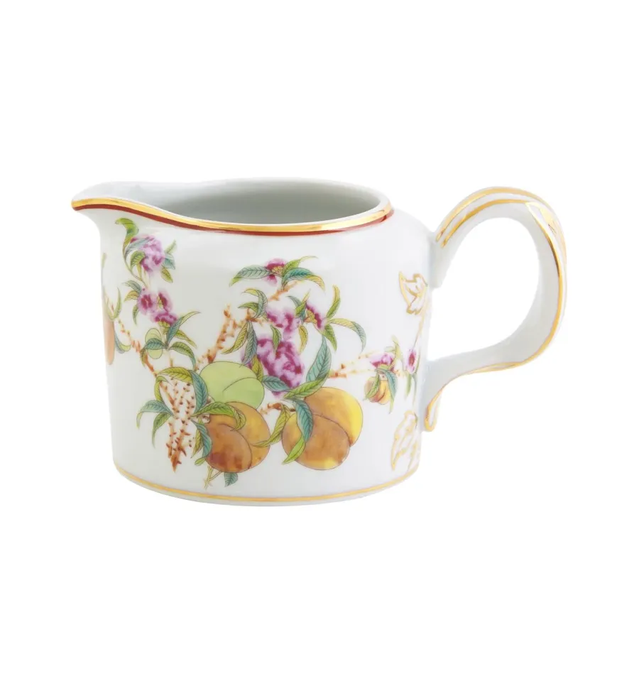 obrazek 1 Porcelanowy dzbanek na mleko Paço Real z przedstawieniem kwiatów i owoców - Vista Alegre