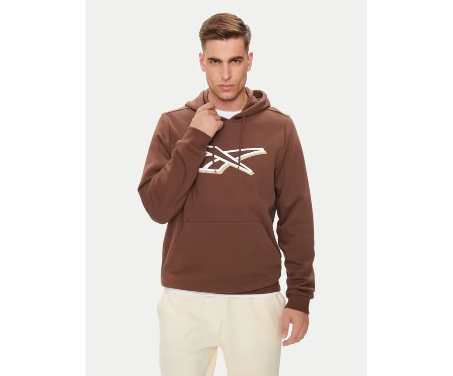 obrazek 1 Reebok Bluza Vector 100202413 Brązowy Regular Fit
