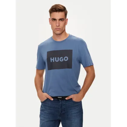 Zdjęcie Hugo T-Shirt Dulive222 50467952 Niebieski Regular Fit HUGO