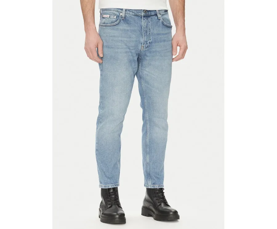 obrazek 1 Calvin Klein Jeans Jeansy J30J327174 Niebieski Tapered Fit