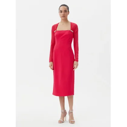 Zdjęcie Luisa Spagnoli Sukienka koktajlowa Protocollo 541709 Czerwony Regular Fit