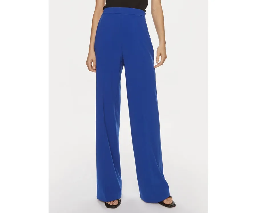 obrazek 1 Patrizia Pepe Spodnie materiałowe 2P1603/A049-CA01 Niebieski Regular Fit