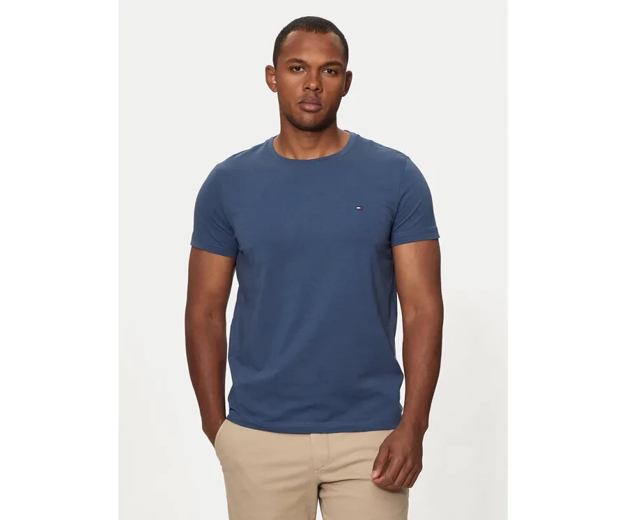 obrazek 1 Tommy Hilfiger T-Shirt MW0MW10800 Niebieski Slim Fit