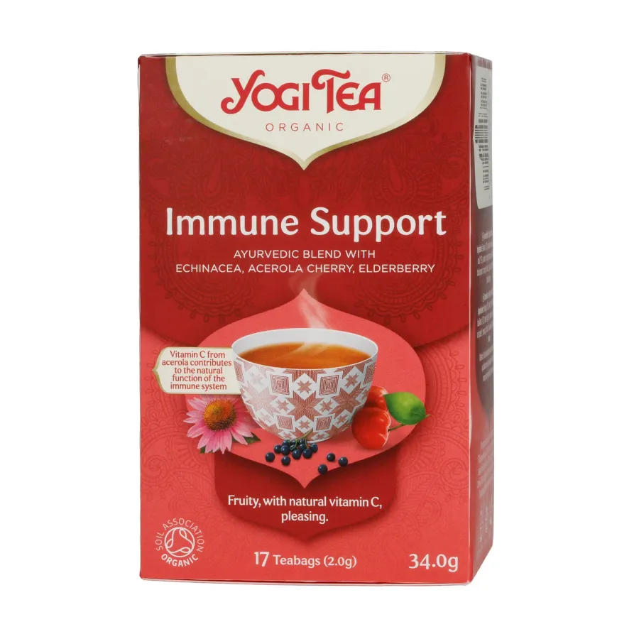 obrazek 1 Yogi Tea - Immune Support - Herbata 17 Torebek YOGI TEA