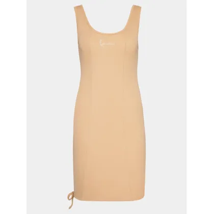 Zdjęcie Karl Kani Sukienka letnia KW241-032-1 Beżowy Slim Fit