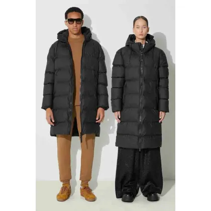 Zdjęcie Rains kurtka 15130 Jackets kolor czarny zimowa