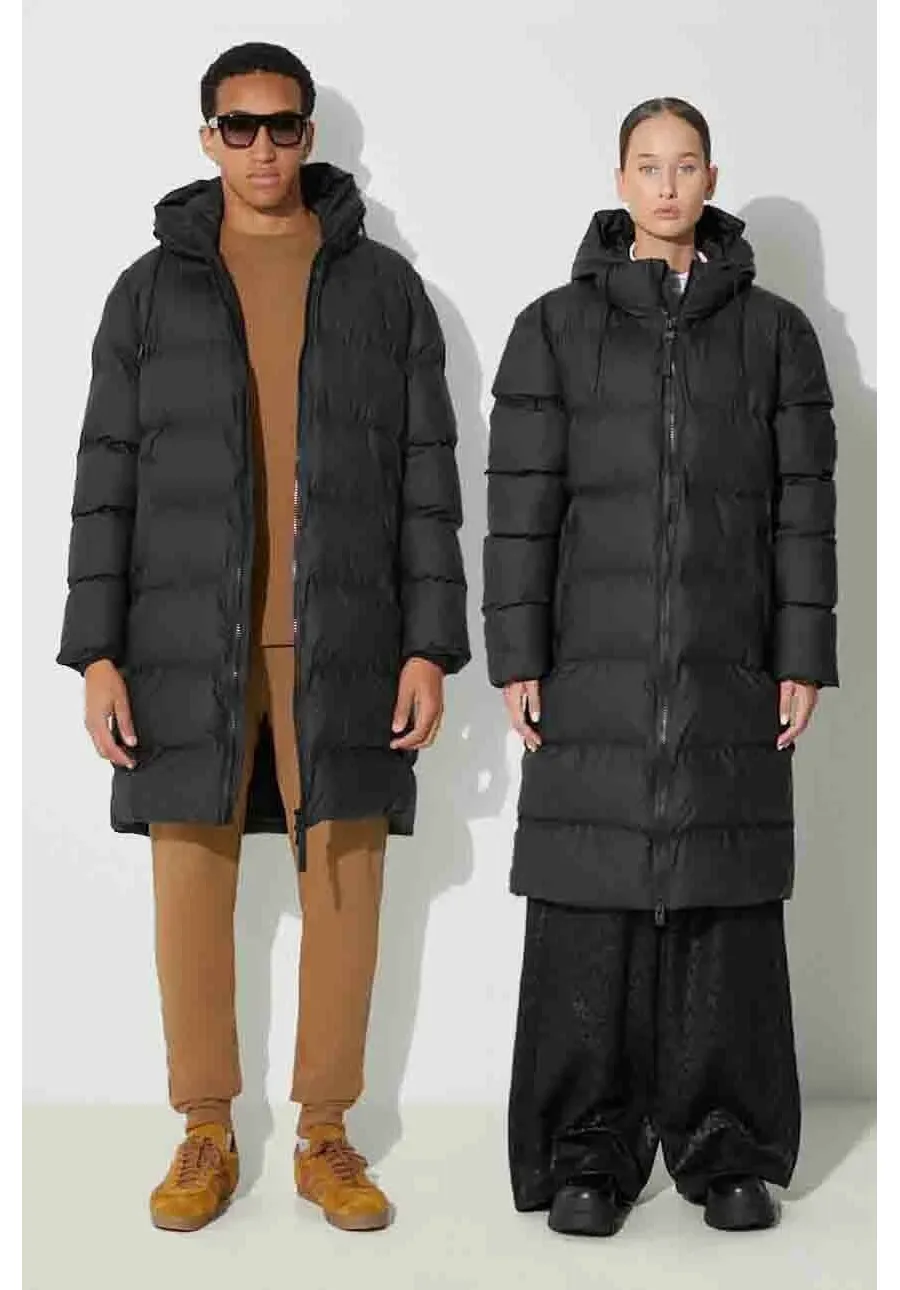 obrazek 1 Rains kurtka 15130 Jackets kolor czarny zimowa