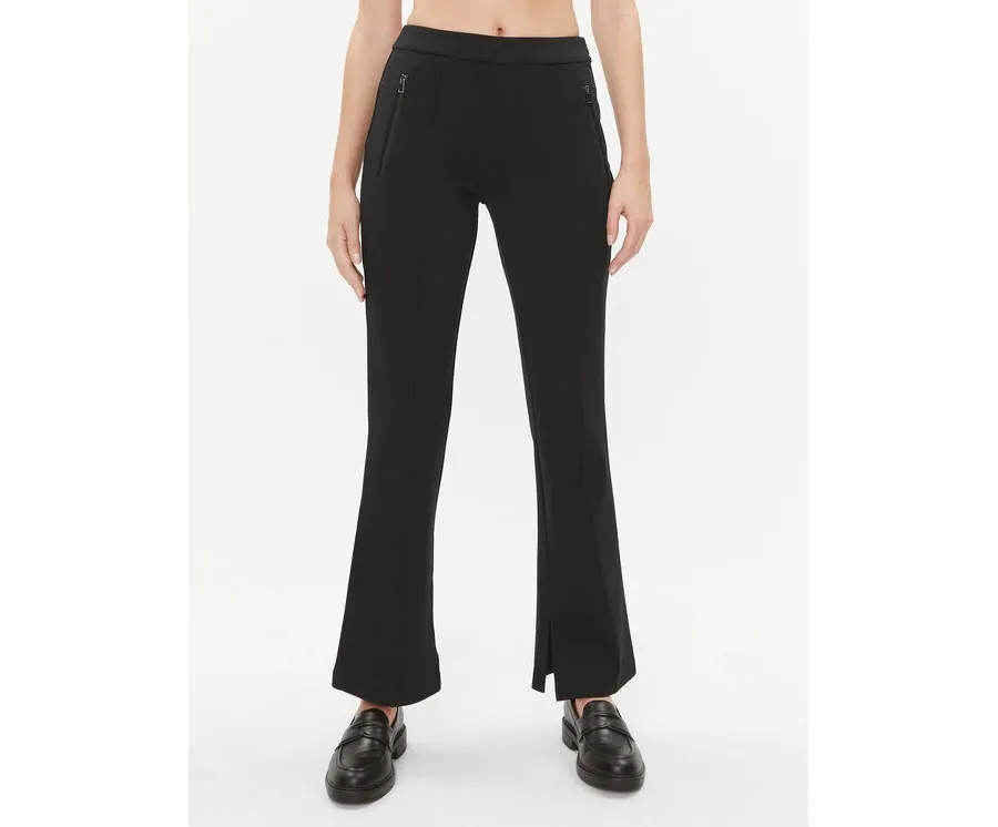 obrazek 1 Weekend Max Mara Spodnie materiałowe Goya 2357860433 Czarny Straight Fit