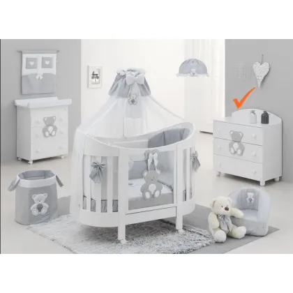 Zdjęcie Śliczna włoska komoda dla niemowlaków - Italbaby